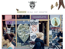 Tablet Screenshot of hanseplatte.de